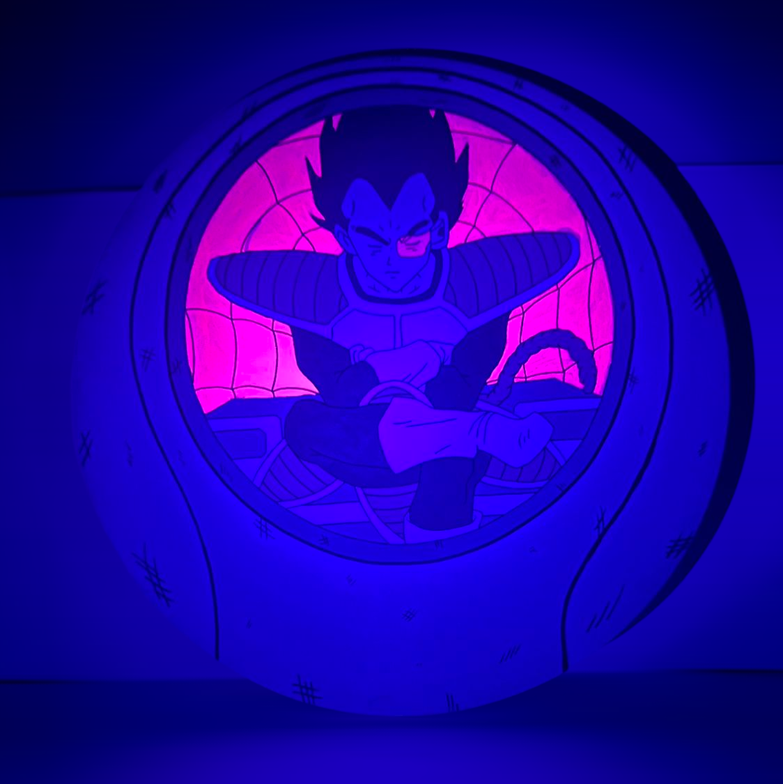 Vegeta Full Body Canvas 16"