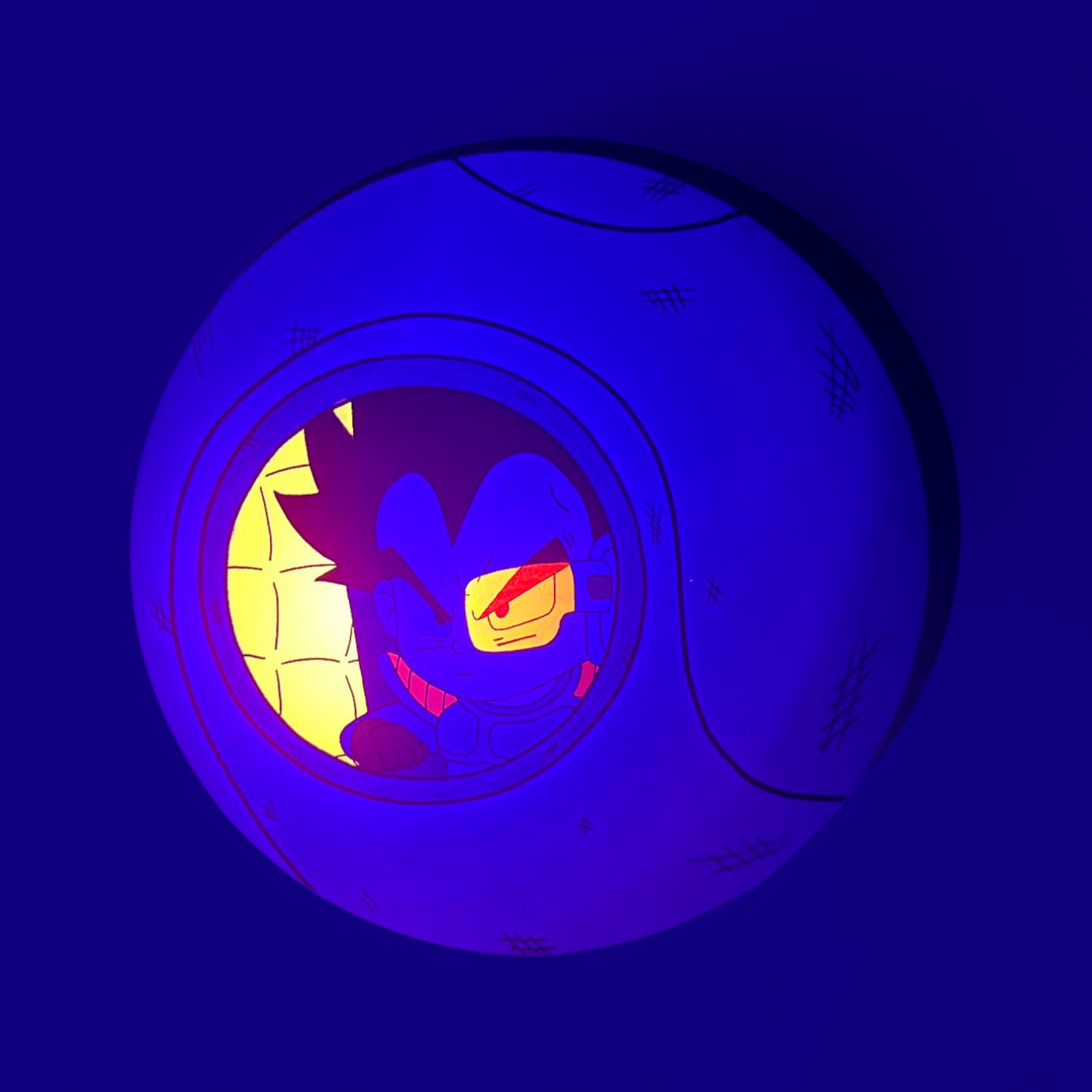 Arlia Vegeta Space Pod Canvas 16"