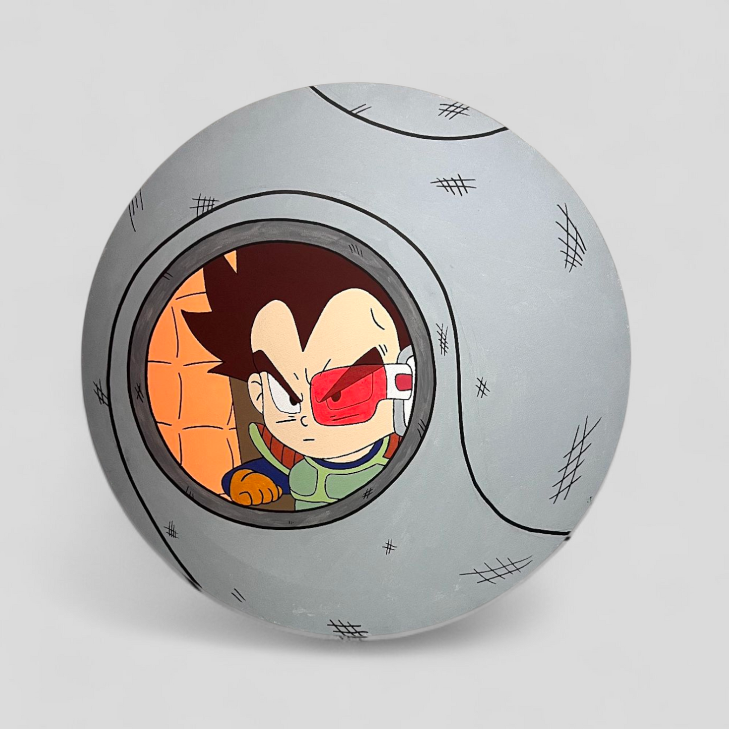 Arlia Vegeta Space Pod Canvas 16"