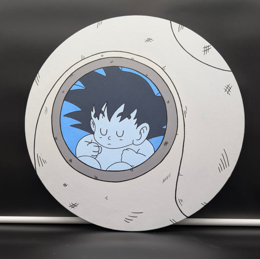 Baby Kakarot Canvas 16"