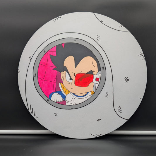 Vegeta Pod Canvas 16"