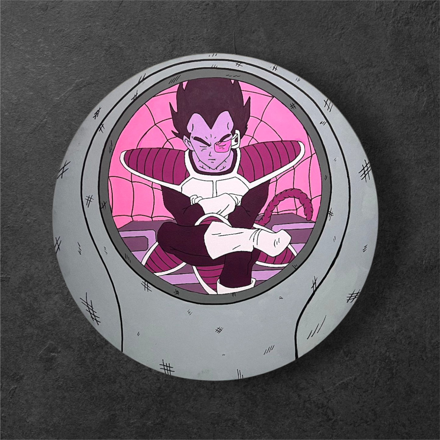 Vegeta Full Body Canvas 16"