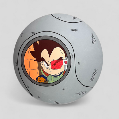 Arlia Vegeta Space Pod Canvas 16"