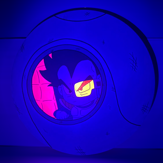 Vegeta Pod Canvas 16"